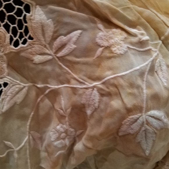 Free People Wild Horses Blouse Luxe Crop Wrap Long Sleeve Floral Print S M L NWT - Picture 13 of 16